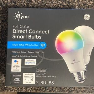 CYNC Full Color Smart Bulbs - Multicolor